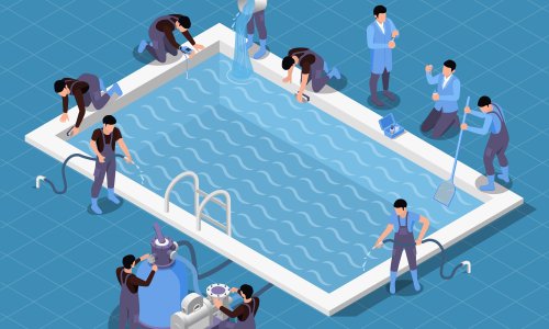 Le parcours de l'eau dans une piscine