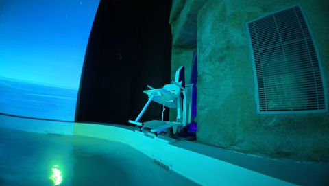 siège mise à l'eau aquaciné Aquascope