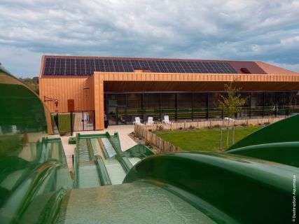 panneaux photovoltaïques centre aquatique Tournan-en-Brie