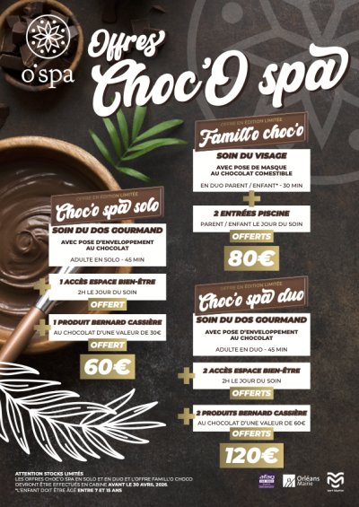Offres Choc'O'Spa